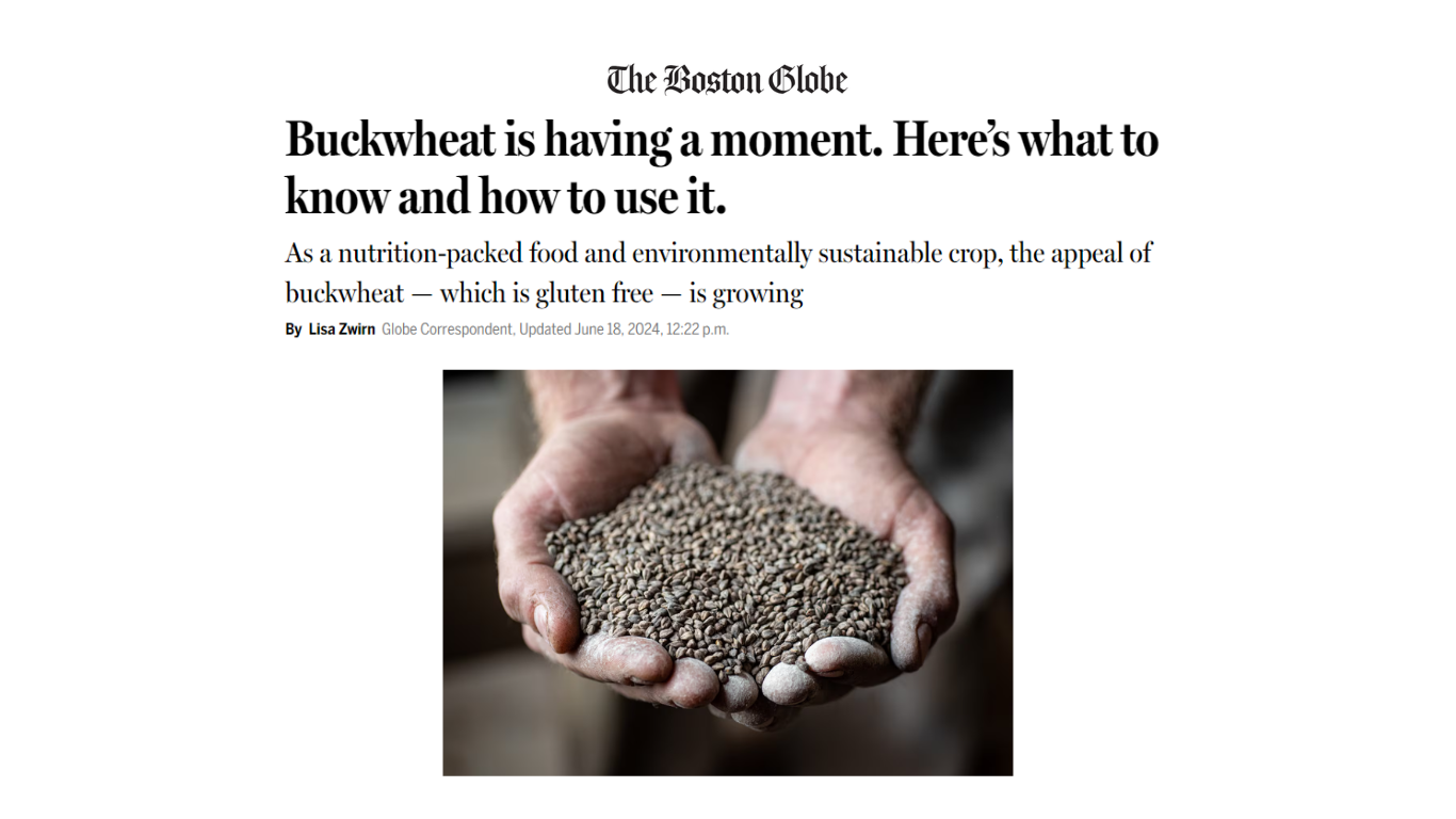 Buckwheat is having a moment. Here’s what to know and how to use it. - Boston Globe