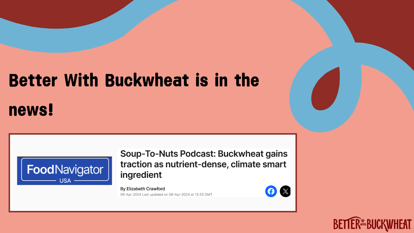 Buckwheat Gains Traction As Nutrient-Dense, Climate Smart Ingredient - FoodNavigator-USA