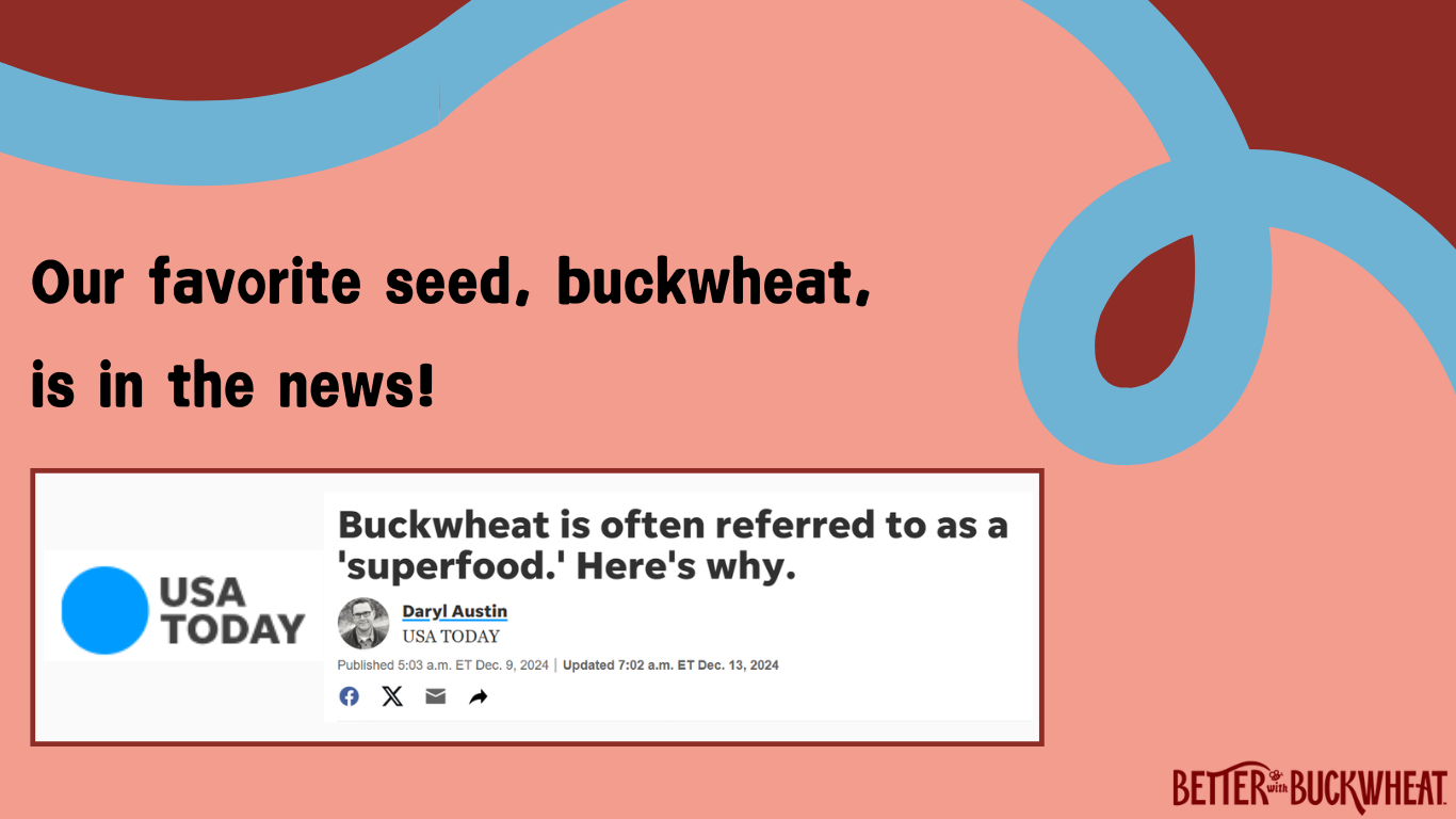 Buckwheat is often referred to as a 'superfood.' Here's why. - USA Today